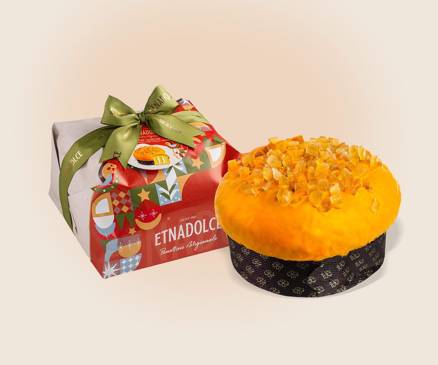 Panettone aux 3 Agrumes  EtnaDolce 750 gr