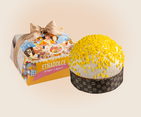 Panettone crème de Limoncello EtnaDolce 750 gr