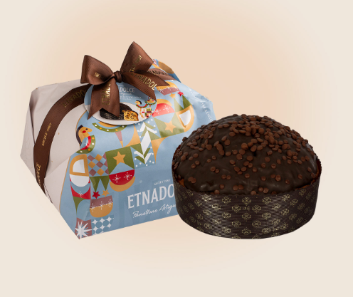 Panettone aux pépites de chocolat  EtnaDolce 750gr